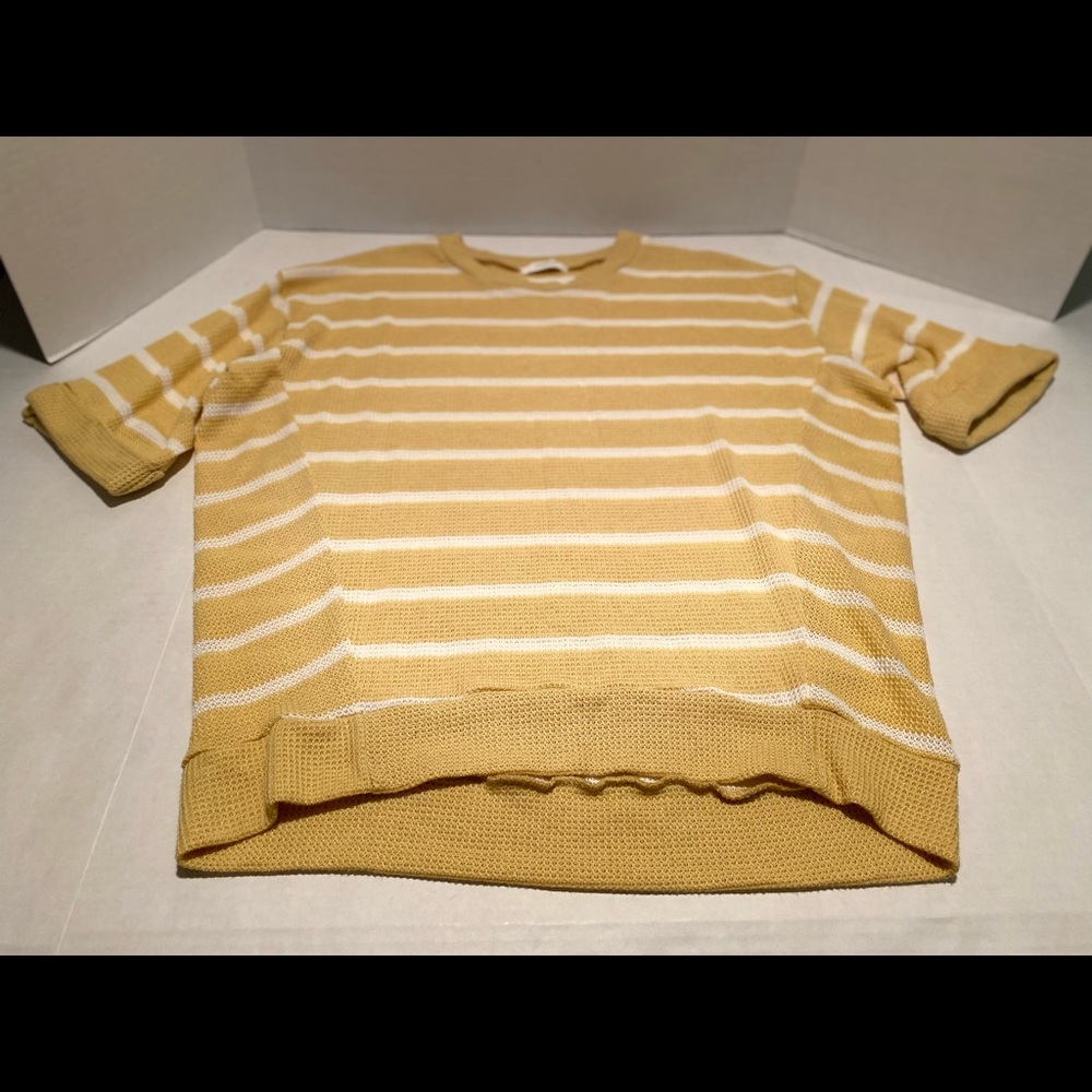 NWOT Women’s Cherish Short Sleeve Sweater